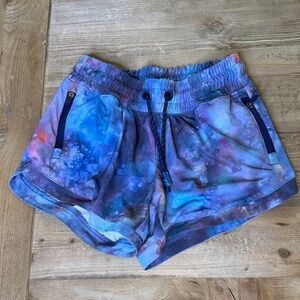 Athleta Kids Multicolor Tie-Dye Shorts